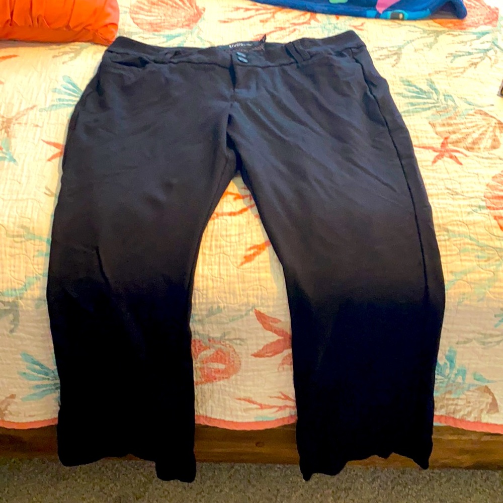 Black dress pants